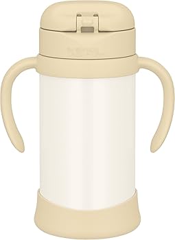 THERMOS ベビーストローマグ350ml べージュ 2個セット まほうびんのベビーストローマグ 350ml (ベージュ) | マタニティ